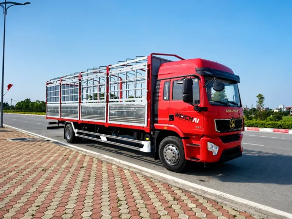 Xe tải Shacman 8.1 tấn thùng 9.9m thùng khung mui - L5000